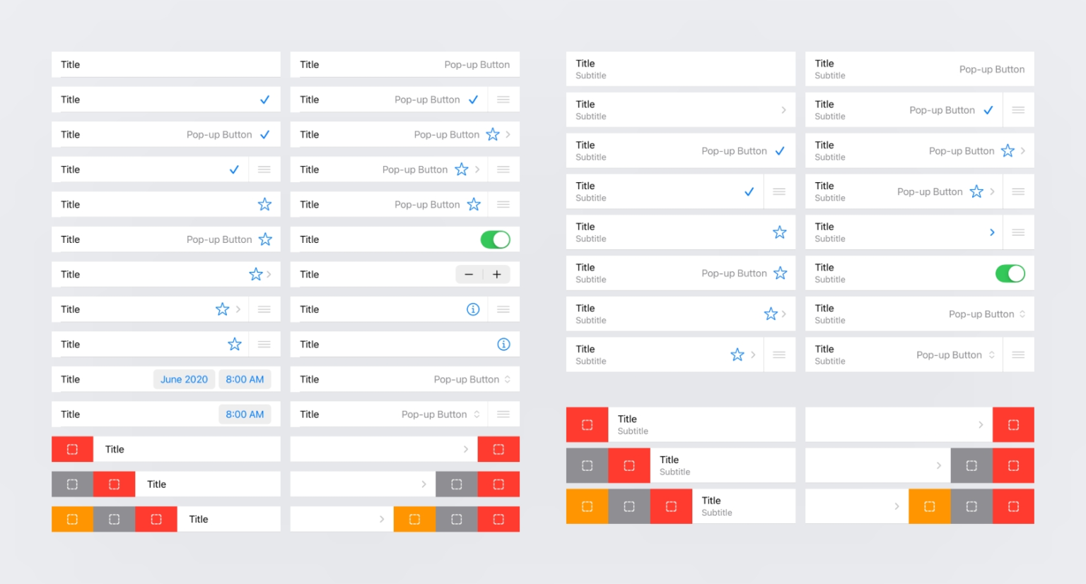 iOS 的控件和组件认识 - 零基础学UI设计 - UX百科网 - 学设计上UX百科