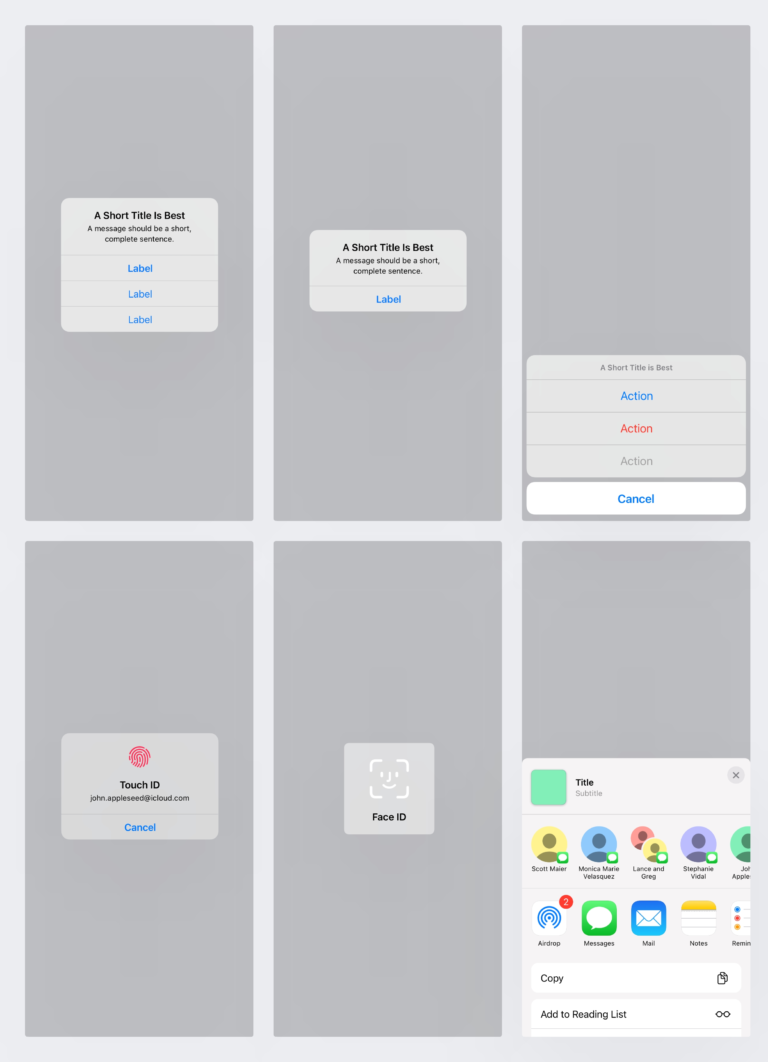 iOS 的控件和组件认识 - 零基础学UI设计 - UX百科网 - 学设计上UX百科